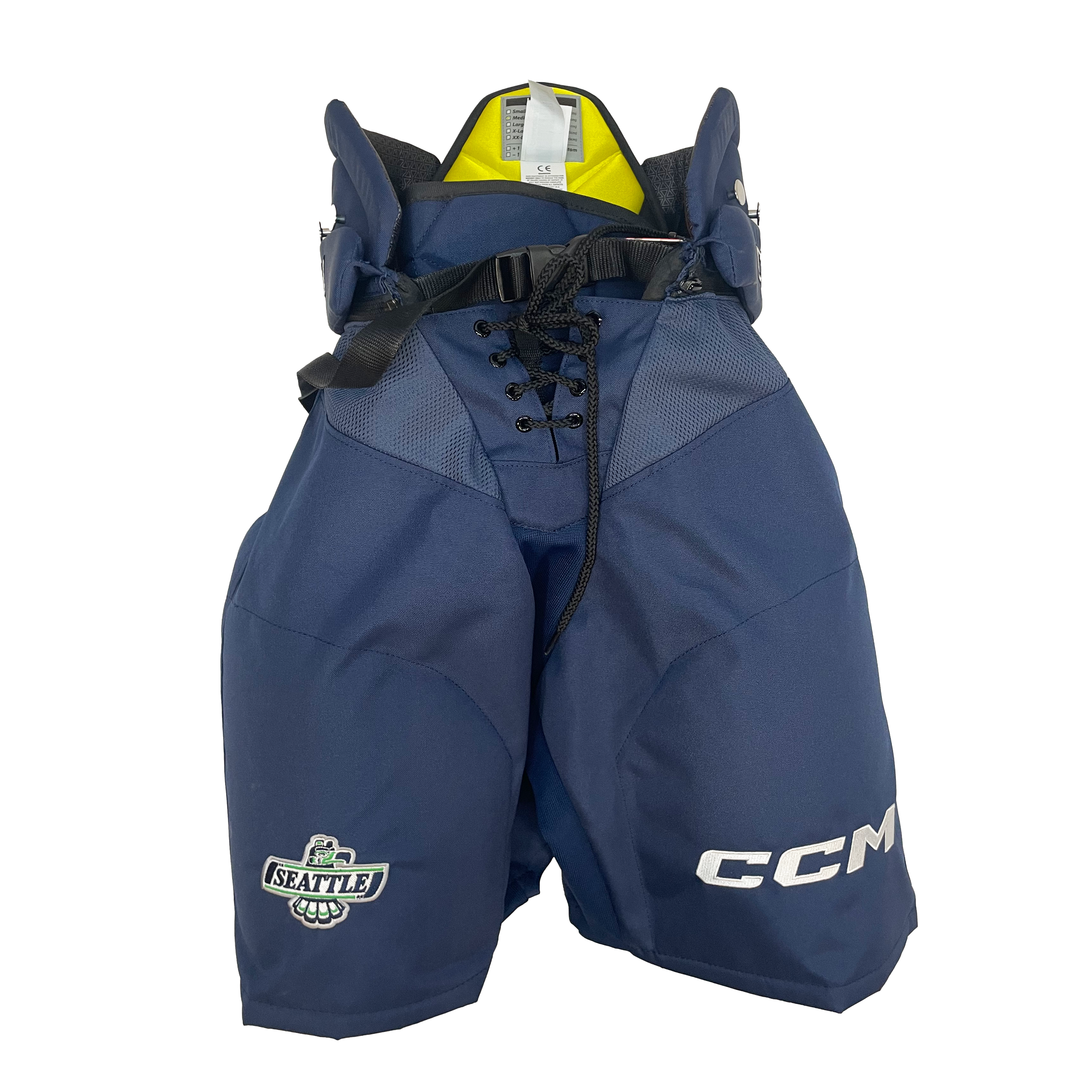 CCM HPTK - Pantalon de hockey WHL Pro Stock (bleu marine)